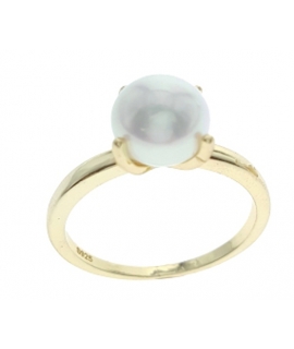Ring Silver with Pearl