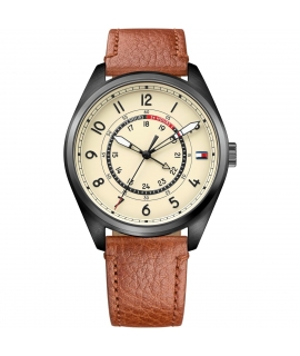 TOMMY HILFIGER 1791372 "Dylan" Leather Strap