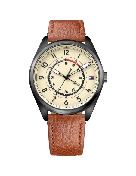 TOMMY HILFIGER 1791372 "Dylan" Leather Strap