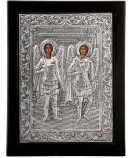 Silver icon 925° "Taxiarches"