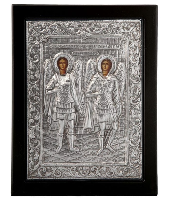 Silver icon 925° "Taxiarches"