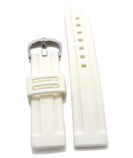 Silicon Strap white