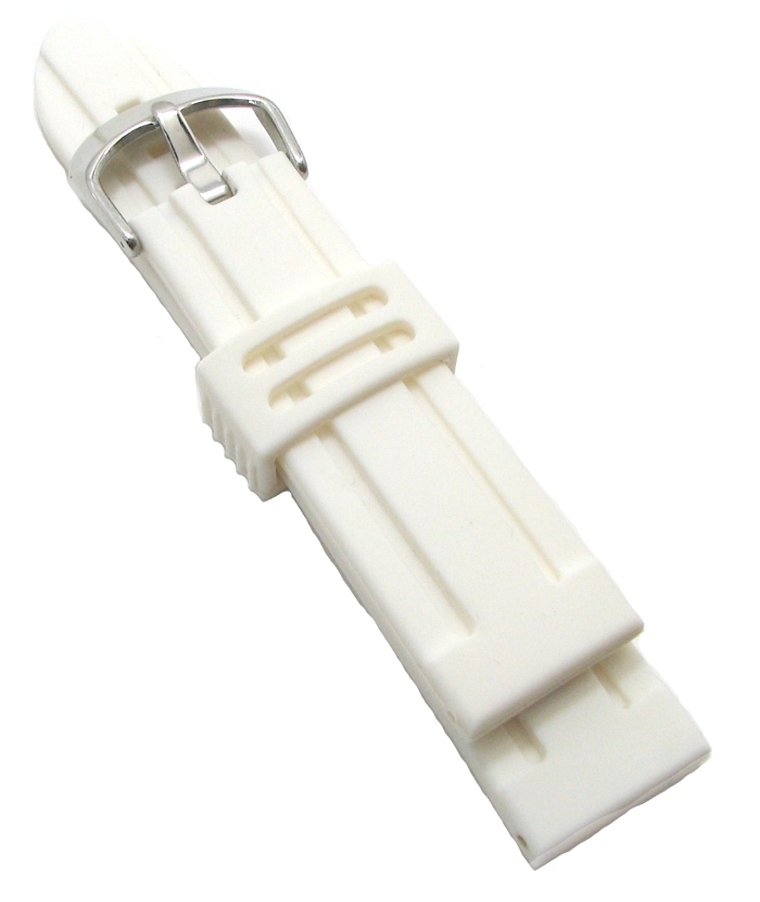 Silicon Strap white