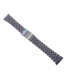 Watch Bracelet Inox plated black pvd