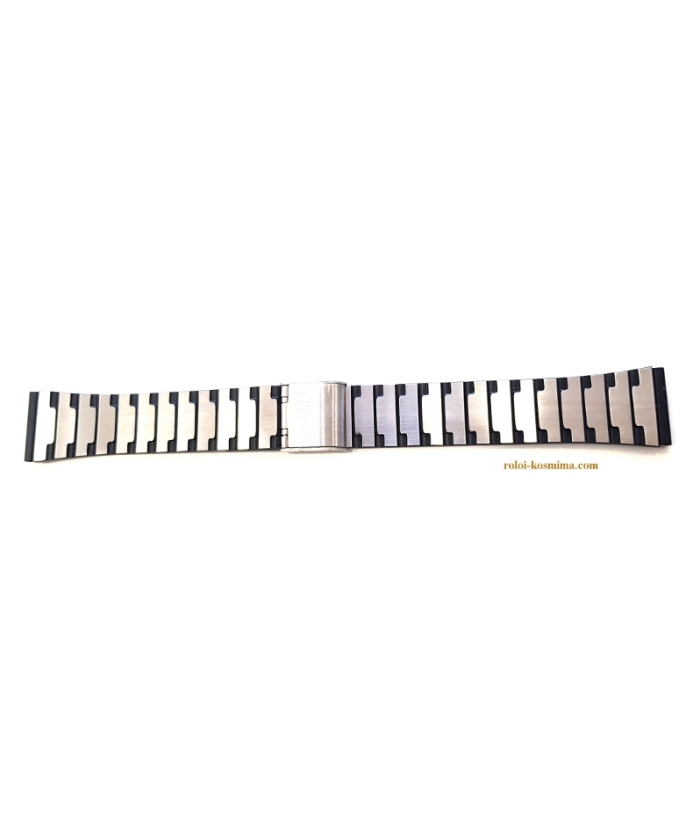 Watch Bracelet Inox plated black pvd