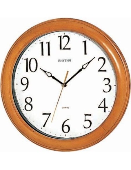 WALL CLOCK RHYTHM Wooden CMG270NR07