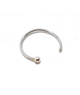 Noise Ring Earring Whitegold K14 2