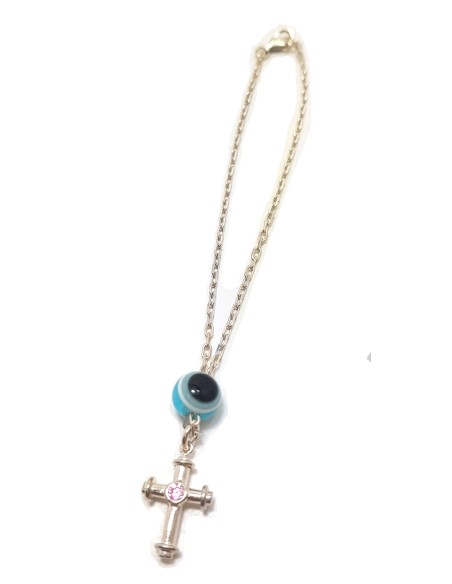 Car Amulet Silver 925° "Cross"