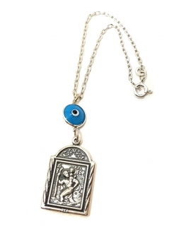 Car Amulet Silver 925° "Saint Christopher"