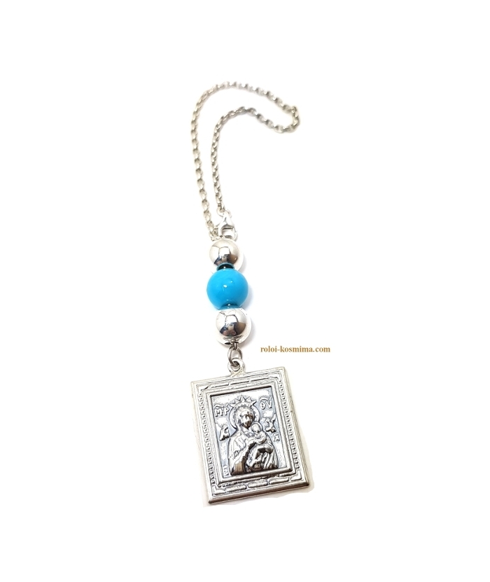 Car Amulet Silver 925° "Saint Christopher"