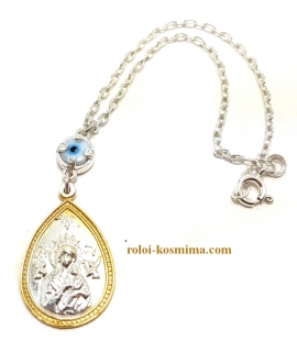 Car Amulet Silver 925° "Saint Christopher" 2