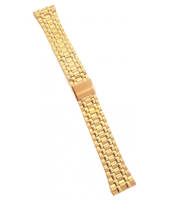 Watch Bracelet Inox Goldplated
