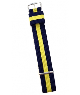 NATO Strap 20mm blue-yellow