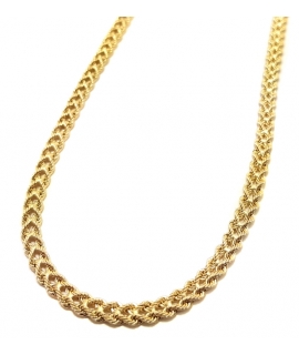 Necklace Gold K14 "Hearts"