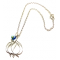 Car Amulet Silver 925° "pomegranate"