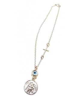 Car Amulet Silver 925° "Saint Christopher" 2