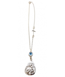 Car Amulet Silver 925° "Saint Christopher" 2