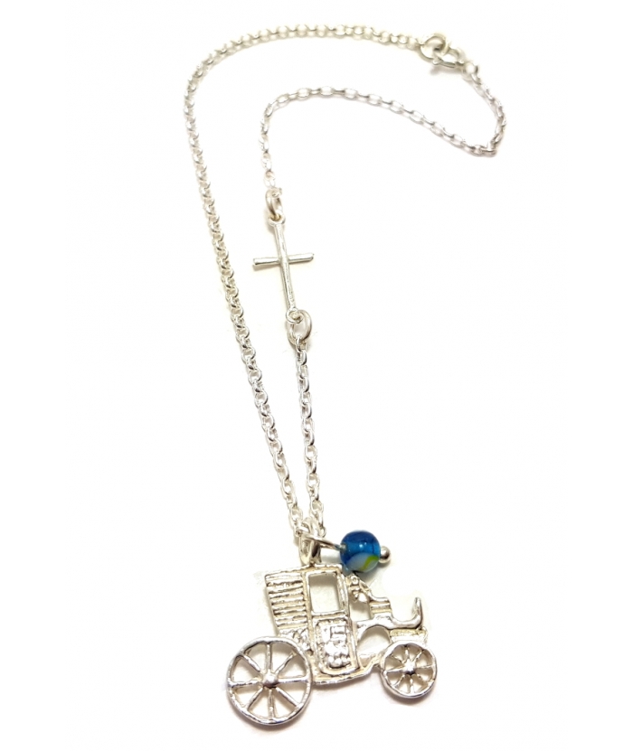 Car Amulet Silver 925° "Old car"