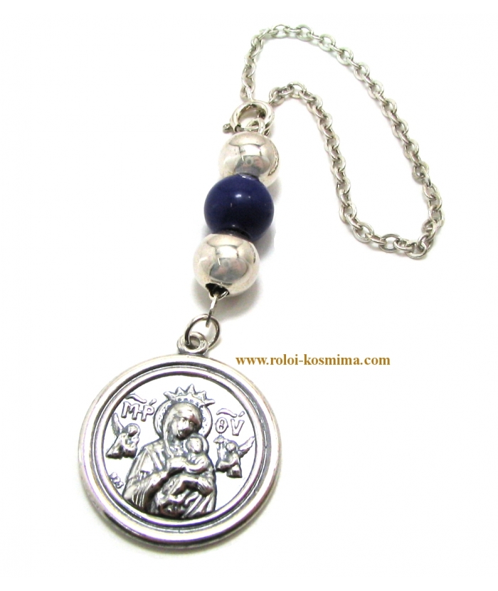 Car Amulet Silver 925° "Saint Christopher"