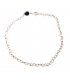 Bracelet anklet with ball onyx