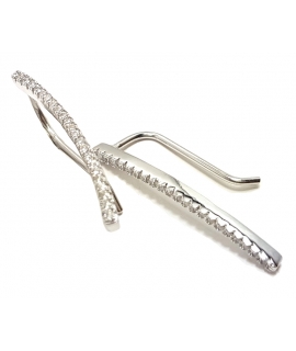 Earrings Silver type ear-climber