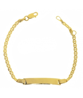 Child name Bracelet Gold 