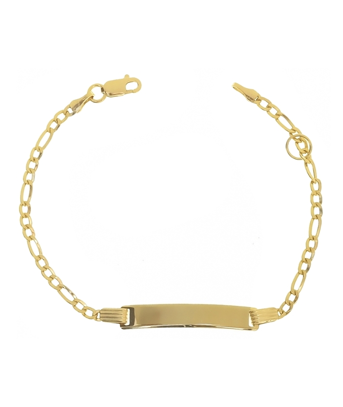 Child name Bracelet Gold 