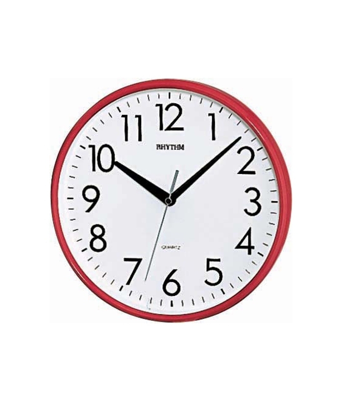 Ρολόι Τοίχου RHYTHM CMG716NR01 Κόκκινο