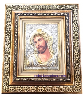 Silver Icon Carved 'Nimfios' 2