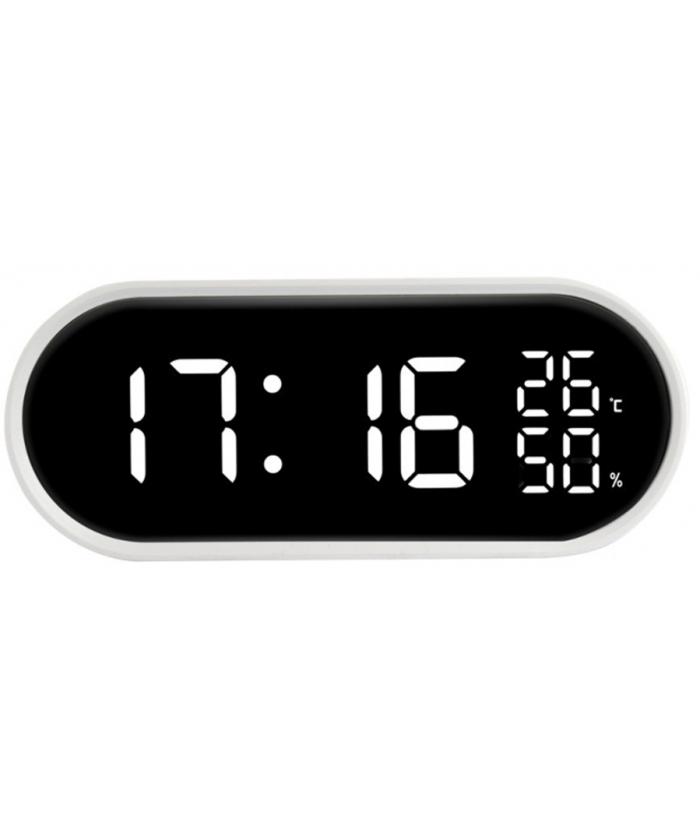 Alarm Clock JM Digital with thermometer-hydrometer JE5110