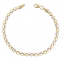 Bracelet Gold 14Κ "Leafs"