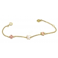 Bracelet Child Silver "Butterflies"