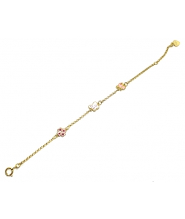 Bracelet Child Silver "Butterflies" 2