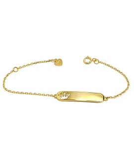 Bracelet Child Silver "Crown"