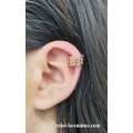 Earring Silver Rosegold type ear-cuff