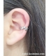 Earring Silver type ear-cuff