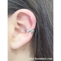 Σκουλαρίκι Ασημένιo ear-cuff "Σειρέ"
