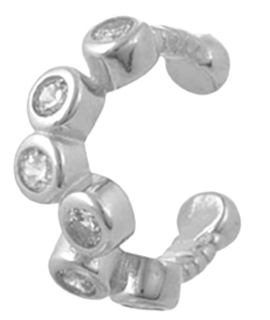 Earring Silver type ear-cuff