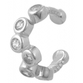 Σκουλαρίκι Ασημένιo ear-cuff "Σειρέ"