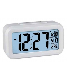Ρολόι Ξυπνητήρι JM JD9519 White
