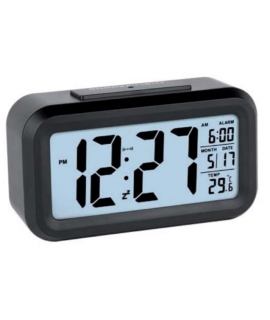 Ρολόι Ξυπνητήρι JM JD9519 Black