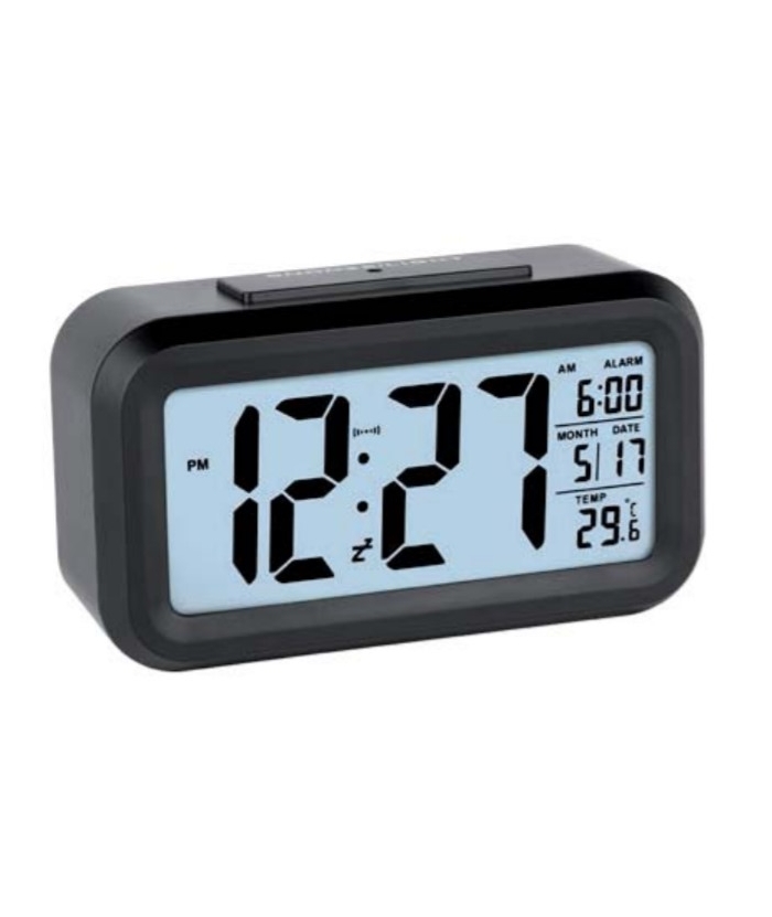 Ρολόι Ξυπνητήρι JM JD9519 Black