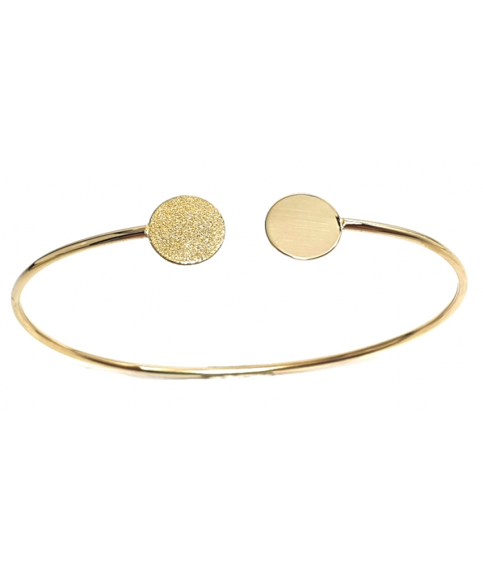Bracelet Gold K14 ''Circles''