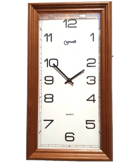 Ρολόι Τοίχου LOWELL 35501 Ξύλινο 40x20cm