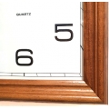 WALL CLOCK  LOWELL 35501 Wood 40x20cm