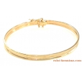 Bracelet whitegold K14 'Cuff'
