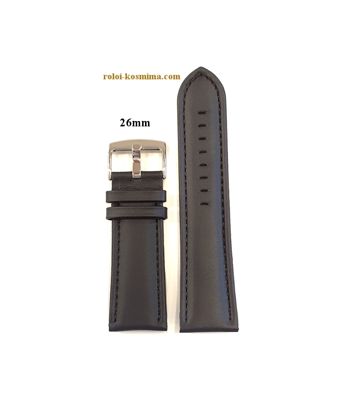 Leather Strap 26mm made in Greece