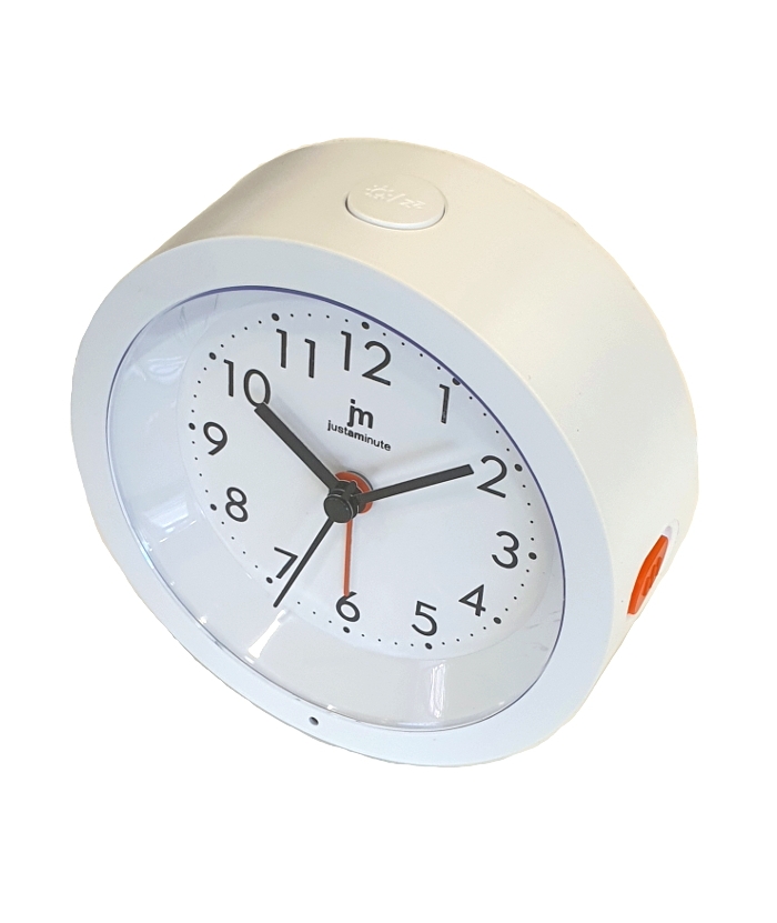 Ρολόι Ξυπνητήρι JM JA7064 White "Sensor light"