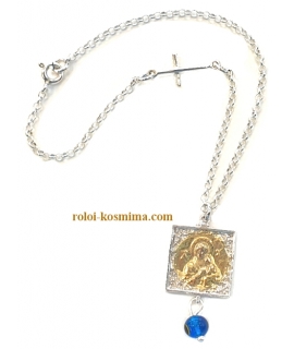 Car Amulet Silver 925° "Saint Christopher" 2
