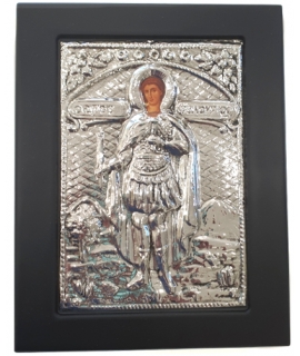 Silver icon 925° "Saint Fanourios"